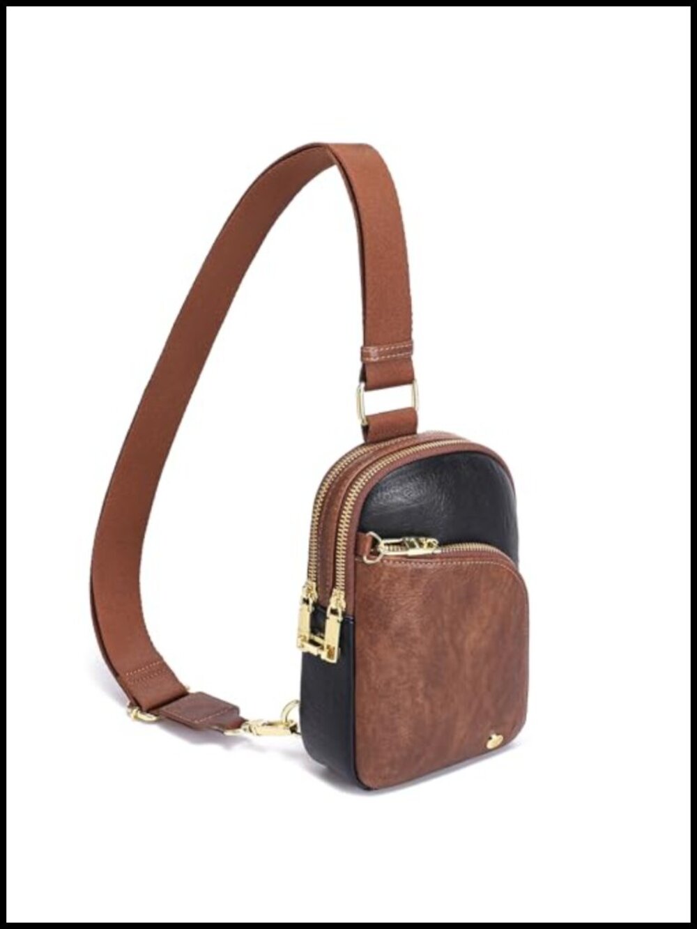 Anti Theft Crossbody Bag Vegan Leather RFID Blocking Travel Purse for Women